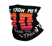 Funny Birthday 70Th Gifts It Took Me 70 Years To Look This Good Unisex Tube Scarf Microfiber Neck Gaiter Stylish Magic Headband For Camping Yoga Outdoor
