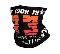 Funny Birthday 73Th Gifts It Took Me 73 Years To Look This Good Unisex Tube Scarf Windproof Bandana Breathable Neck Gaiter For Tennis Snowboarding Volleyball