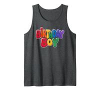 Funny Birthday BOY Candy Crew Roaring Into Surprise 3rd 4th Tank Top