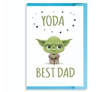 Funny Birthday Card For Dad, Father’s Day Card, Cute Alien Character Design, Best Dad in the Galaxy Humour Card F1
