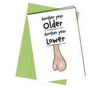 Funny Birthday Card for Dad/Rude Fathers Day/for Brother/Birthday Card for Friend/for Men Another year Older #332
