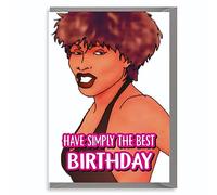 Funny Birthday Card For Her Simply The Best Diva Parody Humour IN13 | Tina Turner