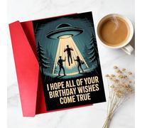 Funny Birthday Card for Men, Women - Perfect for Family, Friends & Anyone | Unique Gift & Cute Decor Idea | Humorous Card for Birthdays, Valentine's Day, Anniversaries & More A16