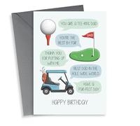 Funny Birthday Card - Golf