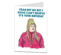 Funny Birthday Card Perfect For Her Women Yeah But No But Design Blank Inside For Your Own Personal Greetings