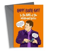 Funny Birthday Card - Peter Kay - Misheard Lyrics