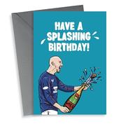 Funny Birthday Card - Rangers FC - Vaclav Cerny