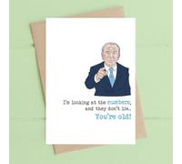 Funny Birthday Card The Apprentice Lord Sugar - Humorous Greeting Card