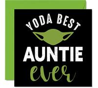 Funny Birthday Cards for Auntie, Yoda Best