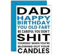 Funny Birthday Cards for Dad, You Old Fart