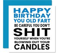Funny Birthday Cards for Dad, You Old Fart