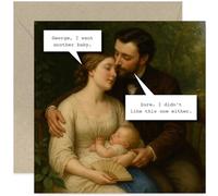 Funny Birthday Cards for Men and Women, Hilarious Meme 'Another Baby' Rude Cheeky Naughty Humour for Boyfriend Husband Wife Bestie Brother Sister Dad Mum - Blank Inside