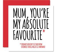 Funny Birthday Cards for Mum, Absolute Favourite