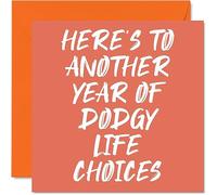 Funny Birthday Cards for Women and Men, Dodgy
