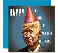 Funny Birthday Cards for Women and Men, Joe Biden