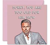 Funny Birthday Cards for Women Her - Leo's Limit - Joke Happy Birthday Card for Best Friend Bestie Sister Daughter Auntie Cousin, 145mm Rude Offensive Banter Greeting Cards