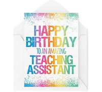 Funny Birthday Cards | Happy Birthday To An Amazing Dentist Card | Friend Occupation Work Colleague Coworker School Novelty | CBH1096