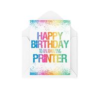 Funny Birthday Cards | Happy Birthday To An Amazing Designer | Friend Occupation Work Office Colleague Coworker Novelty | CBH1089