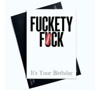 Funny Birthday Cards Naught Adult Themed Card Joke Laughter Fun Novelty SP56