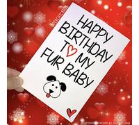 Funny Birthday Cards to The Dog, Funny Card for The Dog, Dog Card, Happy Birthday Card Novelty Cards Family Pet Cards Fur Baby Cards PC273