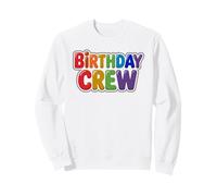 Funny BIRTHDAY CREW Boy GIrl Candy Cheers To Plan 7th 8th Sweatshirt