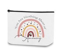 Funny Birthday Gifts for Women Present Christmas Friends Female Inspirational Best Friend Thank You Secret Santa Friendship Gifts for Women Cheer Up Positive Motivational Present Ideas Makeup Bag