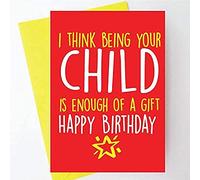 Funny Birthday Greetings Card Cheeky Adult Comedy Humour Gift Enough BC3