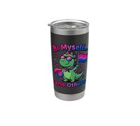 Funny Bisexual Bi Myself and Others Stainless Steel Insulated Tumbler