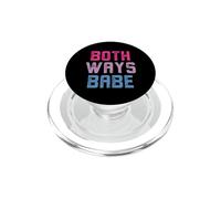 Funny Bisexual Pride Both Ways PopSockets PopGrip for MagSafe