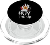 Funny Bitcoin Buy The Dip Halloween Party Squad PopSockets PopGrip for MagSafe