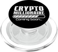Funny Bitcoin Crypto Cryptocurrency Blockchain PopSockets PopGrip for MagSafe
