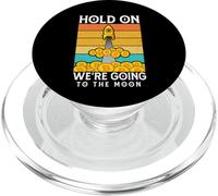 Funny Bitcoin To The Moon Blockchain Crypto Btc Lover PopSockets PopGrip for MagSafe