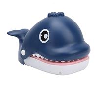 Funny Biting Finger Toy Game for Parties Stress Relief, Suitable for Children Above 3 Years Old, Plastic Material (biting hand whale blue)