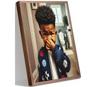 Funny Black Boy Bathroom Canvas Wall Art Humor African American Kids Stank Face Bathroom Unpleasant Smell Cover Nose Picture Wall Decor Print Artwork for Kids Washroom Toilet Home Decor Unframed