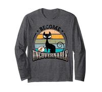 Funny Black Cat Meme Become Ungovernable Do What I Want Long Sleeve T-Shirt