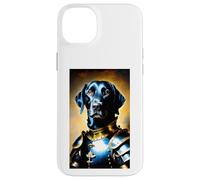 FUNNY BLACK DOG MEDIEVAL PORTRAIT RENAISSANCE Painting Pet Case for iPhone 14 Plus