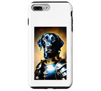 FUNNY BLACK DOG MEDIEVAL PORTRAIT RENAISSANCE Painting Pet Case for iPhone 7 Plus/8 Plus