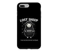 Funny Black Lost Sheep Christian Humor 777 Faith Quote Case for iPhone 7 Plus/8 Plus