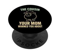 Funny Black Sheep Cousin Quirky Family Outcast Humor PopSockets Adhesive PopGrip