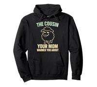 Funny Black Sheep Cousin Quirky Family Outcast Humor Pullover Hoodie