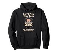 Funny Black Sheep Cousin Quirky Family Outcast Humor Pullover Hoodie