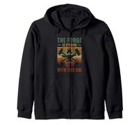 Funny Blacksmith Saying The Forge Is Strong With This One Zip Hoodie