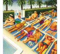 Funny Blank/Birthday Card for Him/Her - Rude Card for Men/Women - Beryl Cook - Nude Sunbathers - Made in the UK - Recyclable
