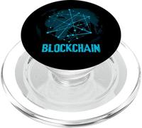 Funny Blockchain Revolution Crypto Btc Lover PopSockets PopGrip for MagSafe