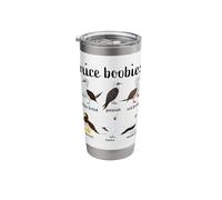 Funny Blue Booby Bird Nice Boobies Stainless Steel Insulated Tumbler