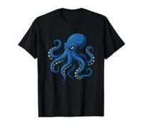 Funny Blue Octopus Costume for Boys and Girls T-Shirt