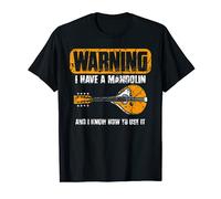 Funny Bluegrass Mandolin Instrument Music Gift T-Shirt