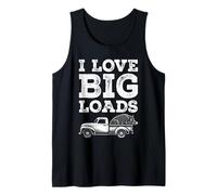 Funny Boar Hunting I Love Big Loads Wild Hog Hunter Tank Top