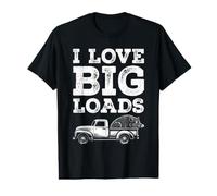 Funny Boar Hunting I Love Big Loads Wild Hog Hunter Value Graphic T-Shirt