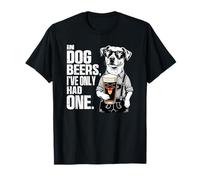 Funny Bock Bier Goat in Dog Beers I've Had One Bockfest T-Shirt